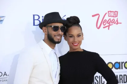 Swizz Beatz and Alicia Keys