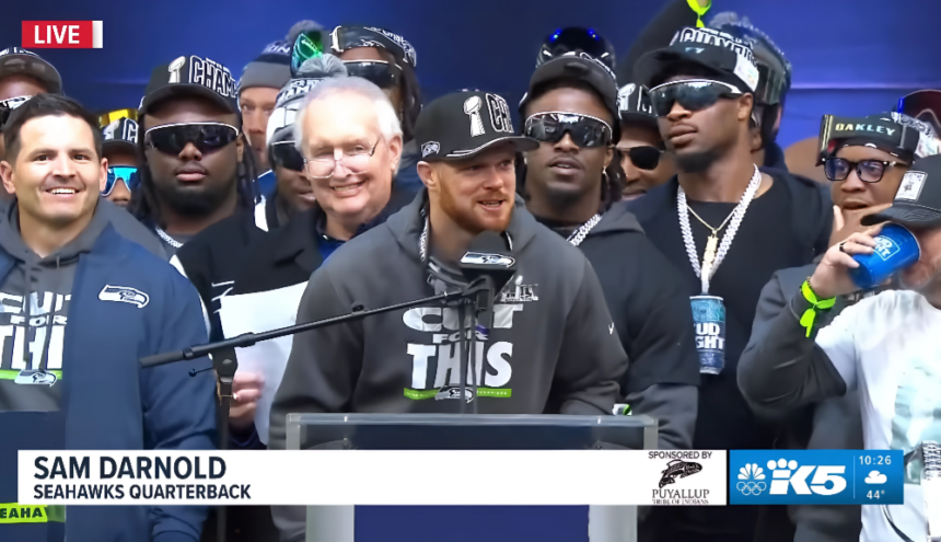 Sam Darnold, Super bowl