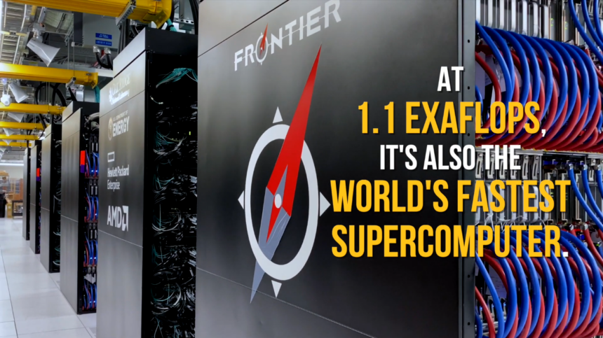 Frontier supercomputer