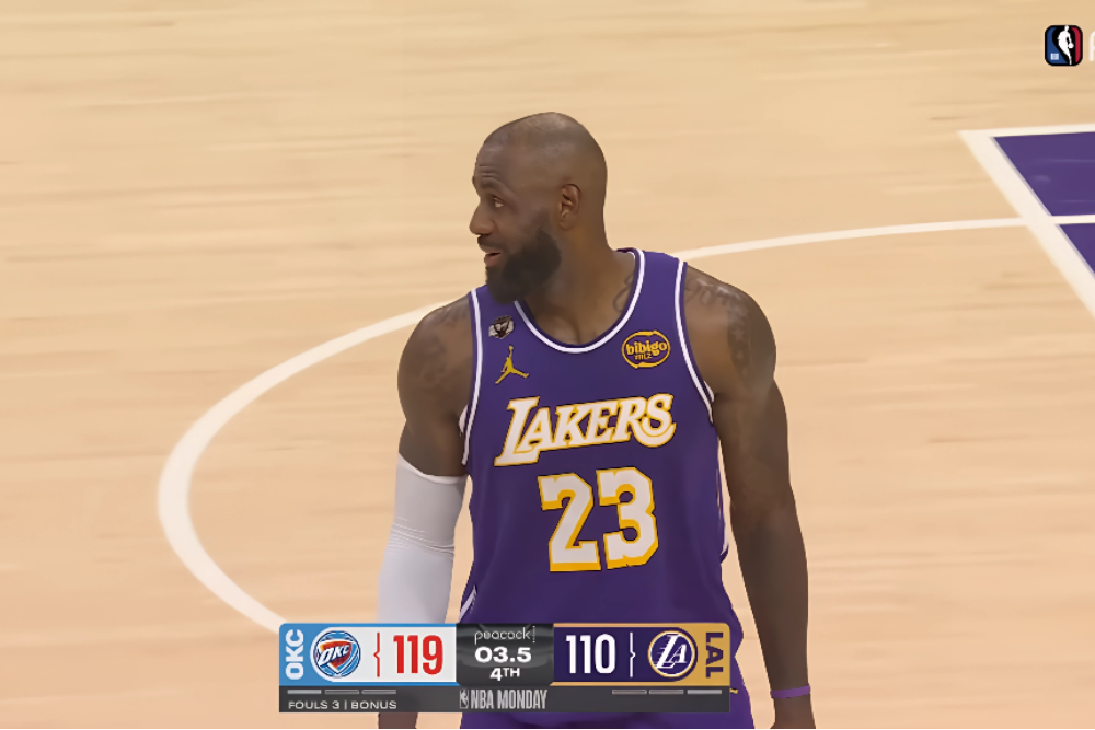 LeBron James calls out Lakers after painful loss to Thunder - Club HardHead