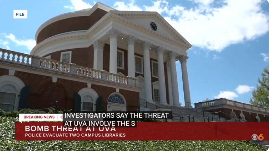University of Virginia, Bomb threat