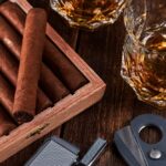 cigars, whiskey