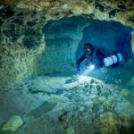 cave diving
