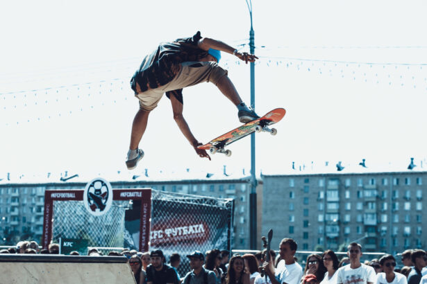 Skateboarding