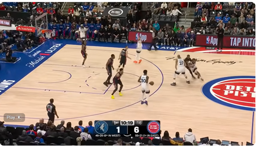 Pistons Vs Timberwolves