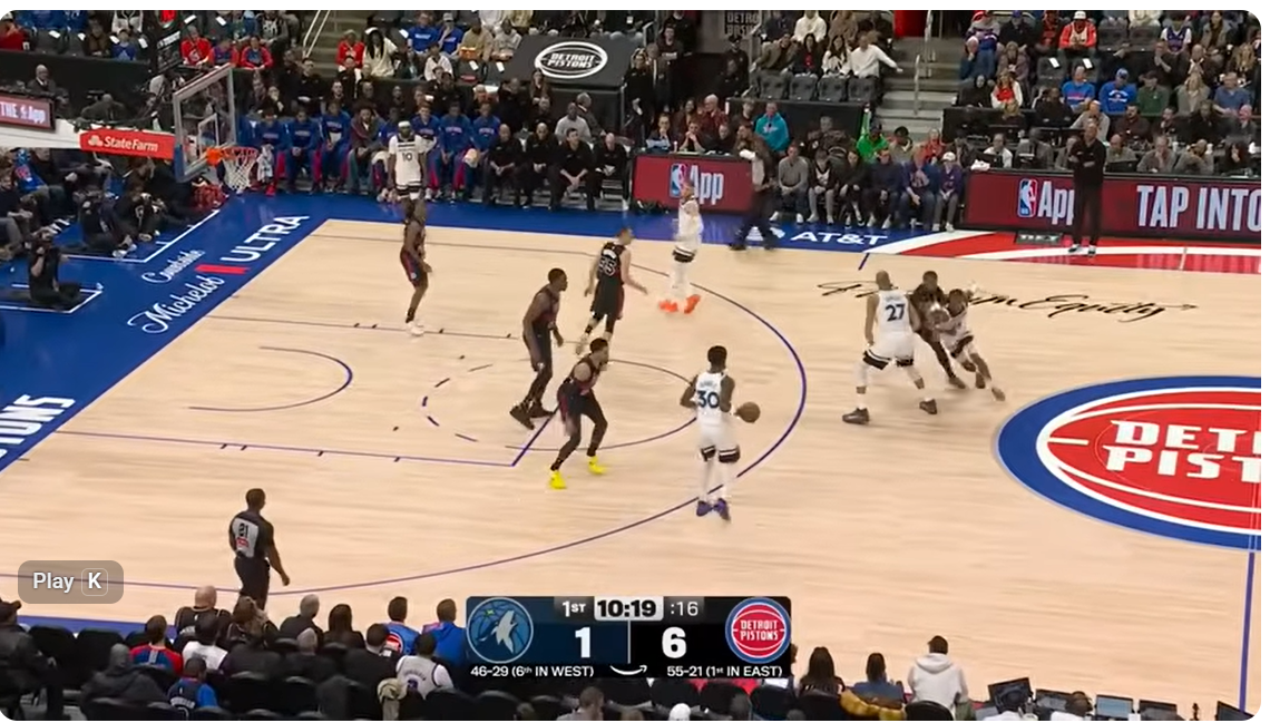 Pistons Vs Timberwolves