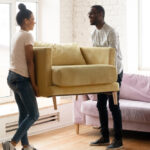 Men helping their wives