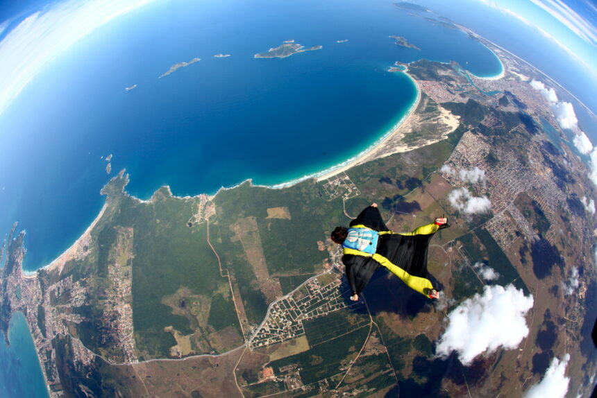 skydiving