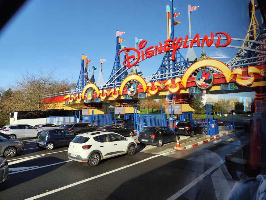 Disneyland, California, license plates,