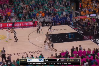 Knicks vs spurs game 1